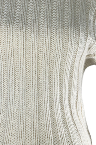 Fall 1998 Todd Oldham White Cashmere Sweater