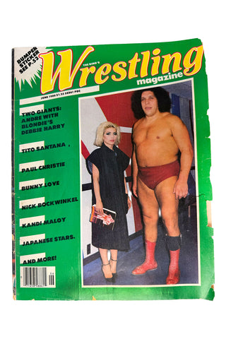 1980 The Ring's Wrestling Magazine with Debbie Harry