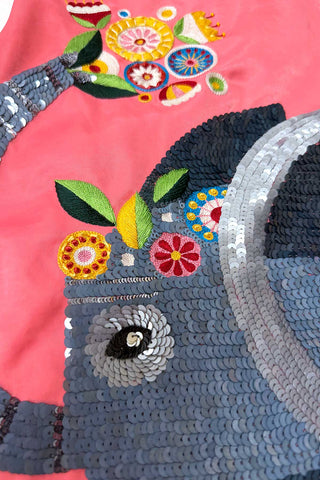 Kids Elephant Party Dress