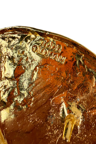 24k Gold Butterfly Belt Buckle