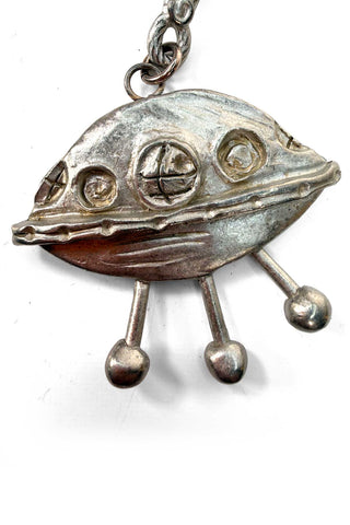 1994 Kenny Scharf UFO Earrings