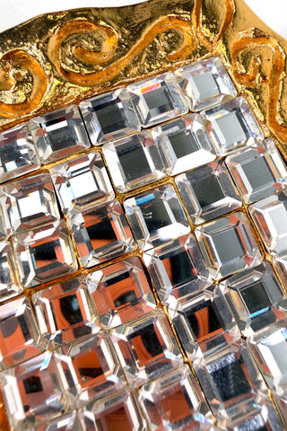 24 kt Gold Mirror Belt Buckle