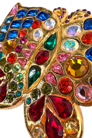 24k Gold Butterfly Belt Buckle