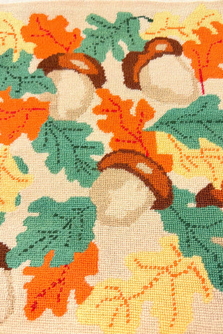 Vintage 1940s-1990s Geometric Needlepoint Trio