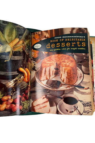 1958 Good Housekeeping Cookbooks in GH Binder