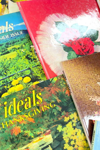 10 Editons of IDEALS Magazine 1940s-1960s