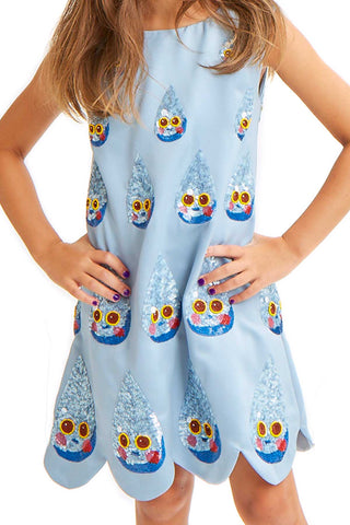Kids Raindrop Party Dress