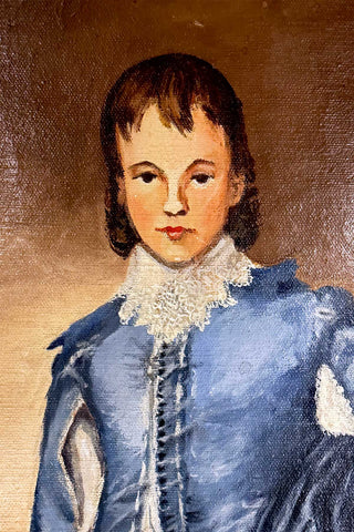"Boy Blue" Painting