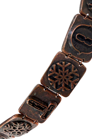 1996 Copper Plated Ebonized Intitial Belt