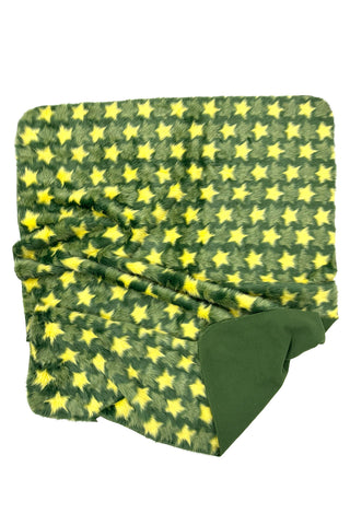 Vintage Todd Oldham Fuzzy Star Throw Blanket