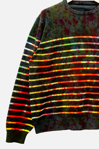 French Stripe Hand Dyed Sweater
