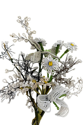 Antique Beaded Floral Bouquet "Early May"