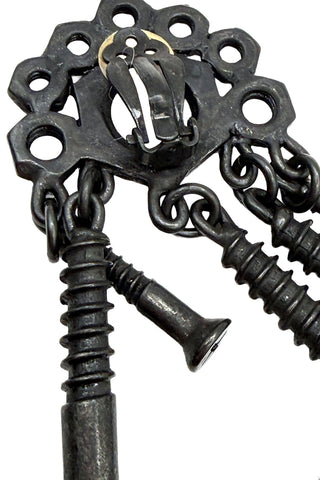 Spring 1996 One-of-a-Kind Screw and Bolt Earrings