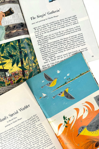 Lot of Ford Times Magazines