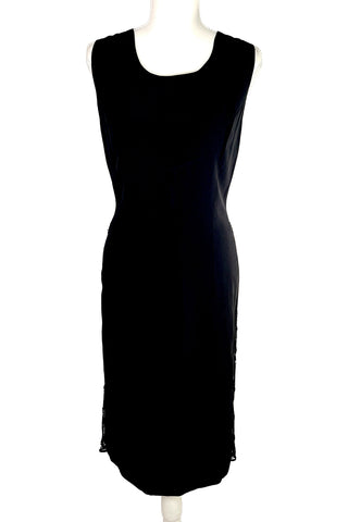Spring 1996 Todd Oldham Dress with Hand Embroidered Silk Mesh Back