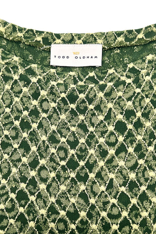 Fall 1998 Todd Oldham Net Lattice Dress