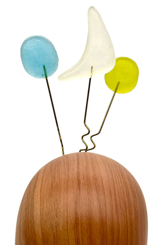 Spring 1994 Todd Oldham Hand Poured Lucite Hair Picks, Set of 3