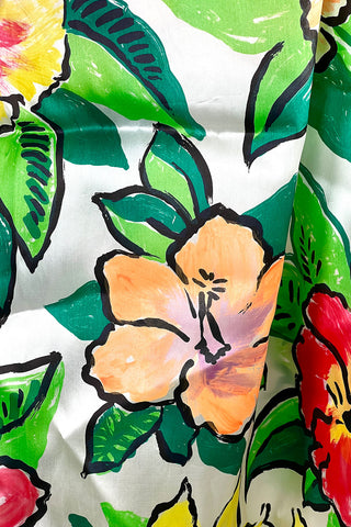 Spring 1992 Todd Oldham Hand-Painted Silk Organza Stole