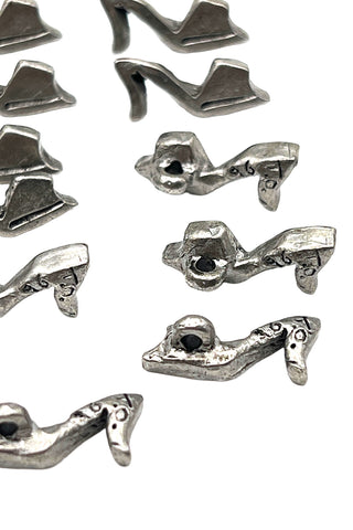 1996 High Heel Buttons Set of 16