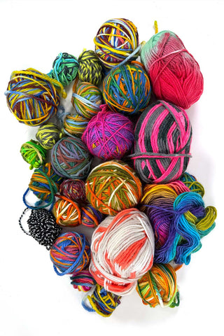 Wool Yarn Ball Grab Bag