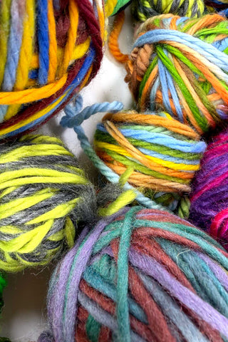 Wool Yarn Ball Grab Bag