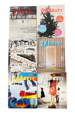 Set of 6 Vintage Parkett Magazines