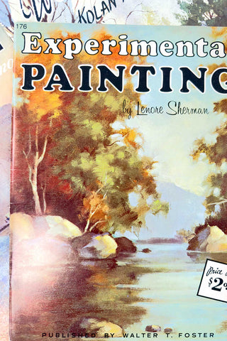 Lot of 10 Mid-Century Art Instruction Book Lot (1940s–1970s)