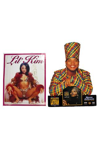 Lil’ Kim and Queen Latifah: Counter Display Card Set