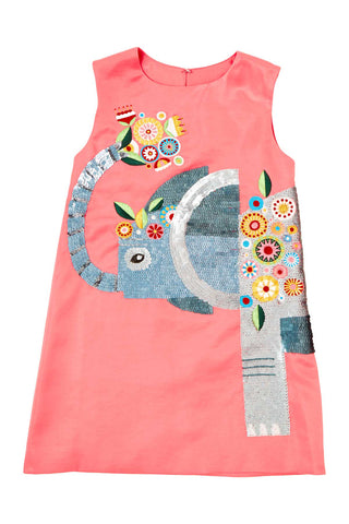 Kids Elephant Party Dress