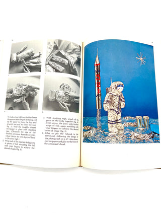 Todd Oldham Studio Collection - Tin Foil Fun Book Bundle - Alcoa’s Book of Decorations + The Art of Aluminum Foil — Vintage How-To Pair