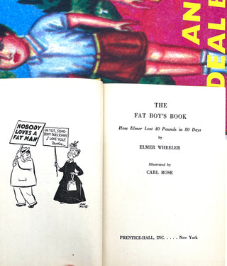 The Todd Oldham Studio Collections - Vintage Boy Book Bundle — The Fat Boy’s Book (1950) & The Ideal Boy (2001)
