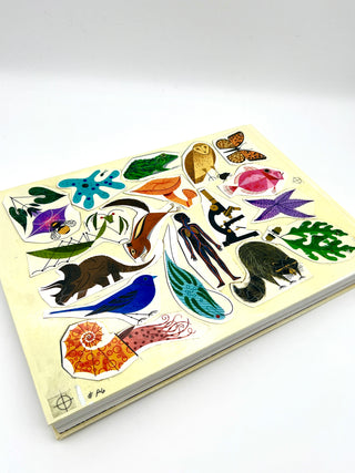 Charley Harper: An Illustrated Life Limited Edition Signed Book With Grand Canyon Print