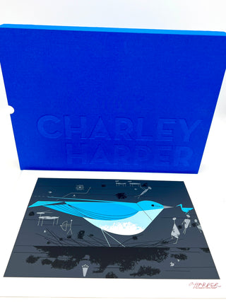 Carley Harper: An Illustrated Life Limited Edition Signed Book And Mountain Blue Bird Print