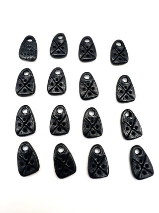 Dated 1994 & Signed, Ebonized Charm Set of 16