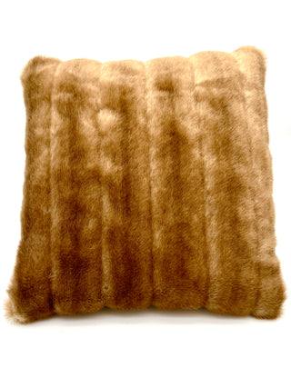 Positively Perfect Pillow - Vintage Todd Oldham 1990s Faux Mink Fur Pillow