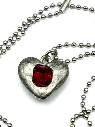 Vintage Todd Oldham Heart Charm Necklace  – Spring 1993 Fashion Show Giveaway
