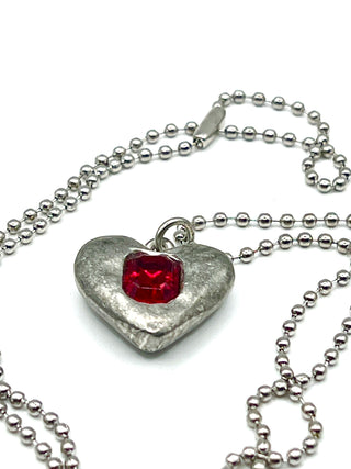 Vintage Todd Oldham Heart Charm Necklace  – Spring 1993 Fashion Show Giveaway