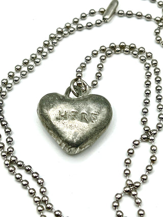 Vintage Todd Oldham Heart Charm Necklace  – Spring 1993 Fashion Show Giveaway