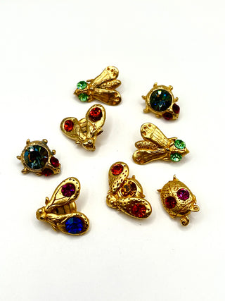 Vintage Todd Oldham Spring 1992 “Pretty Bugs” Buttons – Set of 8