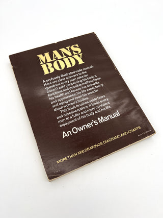 Vintage 1970s Men’s Body & Sensuality Book Pair — Funny, Informative, Retro Masculinity / Men’s Health Bundle