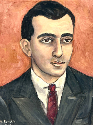 Todd Oldham Studio Collections Found Portrait – Handsome Well-Dressed Gentleman, Dated 1948