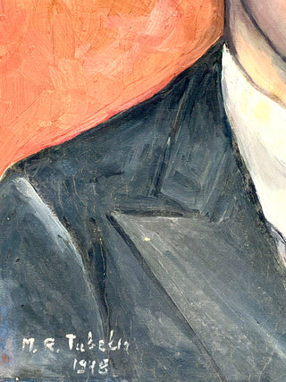 Todd Oldham Studio Collections Found Portrait – Handsome Well-Dressed Gentleman, Dated 1948