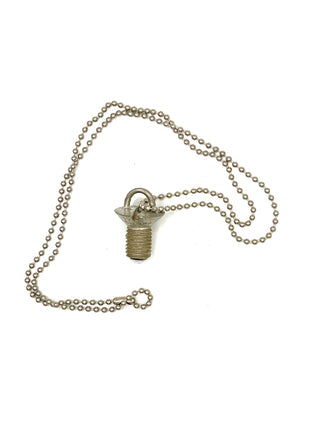 Vintage Todd Oldham Spring 1994 Dreams Collection Screw Charm Necklace – Signed & Dated Fashion Show Giveaway with Swarovski Crystal