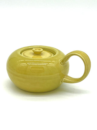 Todd Oldham Studio Collection - Russel Wright American Modern Chartreuse Covered Sugar Bowl, Mid-Century Modern Dinnerware