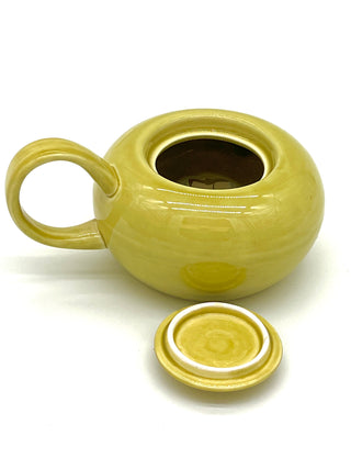 Todd Oldham Studio Collection - Russel Wright American Modern Chartreuse Covered Sugar Bowl, Mid-Century Modern Dinnerware