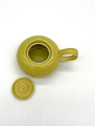 Todd Oldham Studio Collection - Russel Wright American Modern Chartreuse Covered Sugar Bowl, Mid-Century Modern Dinnerware
