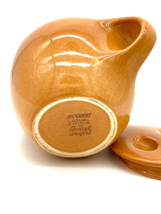 Todd Oldham Studio Collection - Vintage Russel Wright American Modern / Iroquois Casual China Covered Teapot