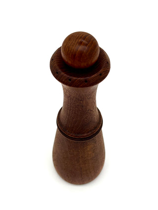 Todd Oldham Studio Collections - Jens Quistgaard for Dansk Ball Top Teak Salt Shaker & Peppermill,  Danish Modern Grinder