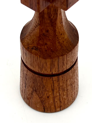 Todd Oldham Studio Collection - Vintage Dansk Jens Quistgaard “Chess King” Teak Salt & Pepper Mill
