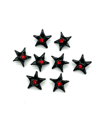 Vintage Todd Oldham Signed Bright Star Buttons Set of 8